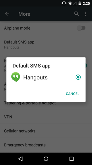 default_sms