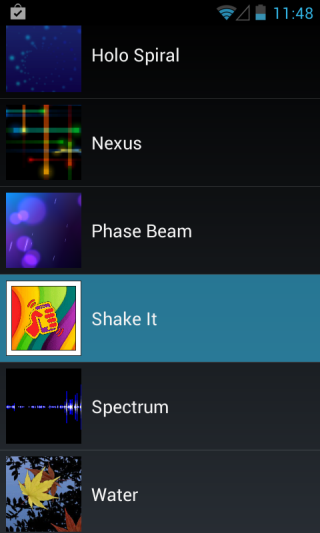 Shake It_Live Wallpaper