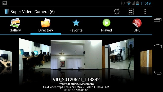 Super-Vidéo-Andorid-3D-Gallery