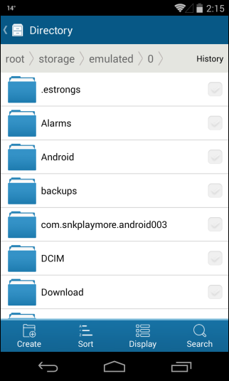 Tomi File Manager_Directory