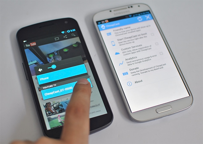 CheapCast-Chromecast-емулятор для Android