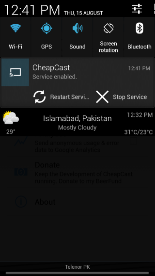 CheapCast_Notification