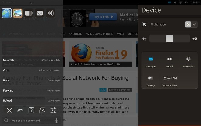 Завдання та сповіщення планшетного ПК для розробника Ubuntu Touch