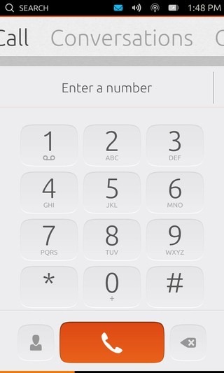 Ubuntu Touch Developer Preview Phone App Phone Dialer 1