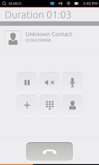 Ubuntu Touch Developer Preview Phone App Phone Dialer 2