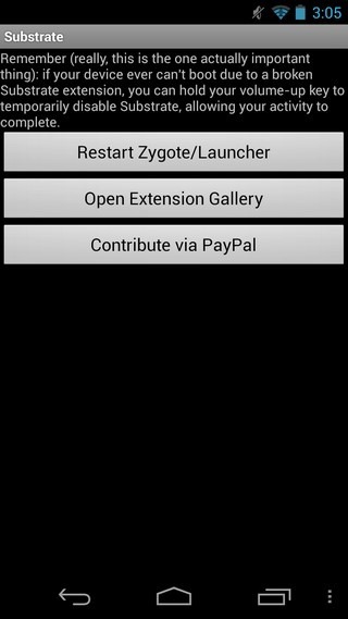 Cydia Substrat für Android