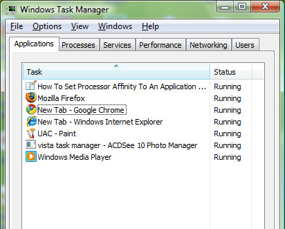 vista task manager