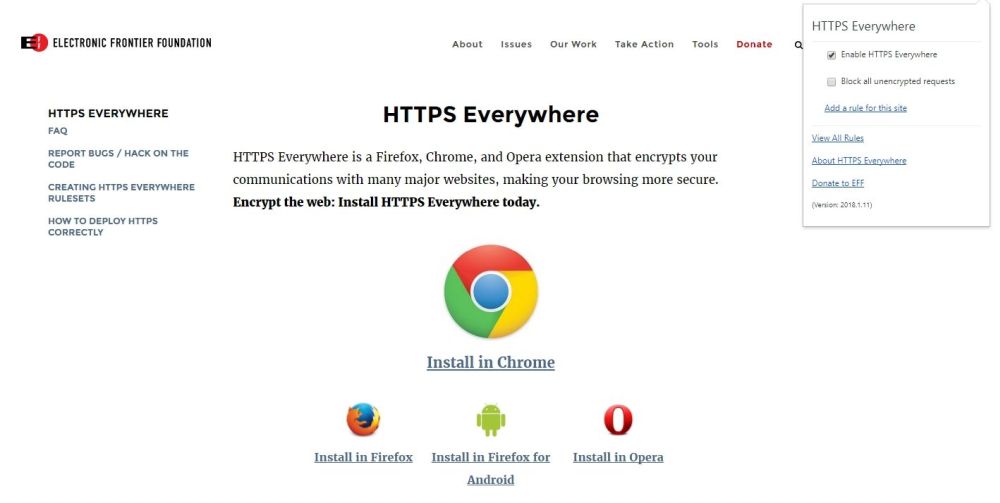 Muss Browsererweiterungen haben 2018 6 - HTTPS Everywhere