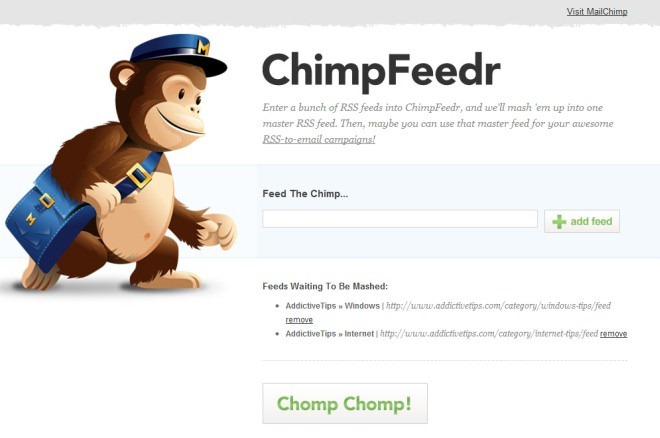 ChimpFeedr ChimpFeedr