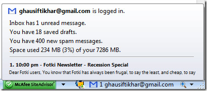 „Gmail“ prisijungęs prie „Firefox“ priedo