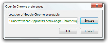 เปิดในการตั้งค่า Chrome