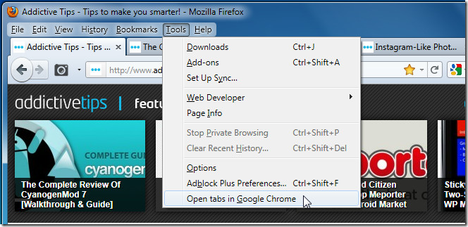 Abrir en Chrome