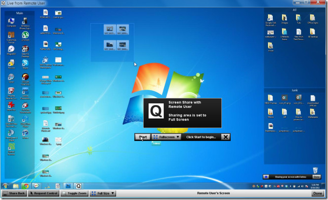 QuickScreenShare