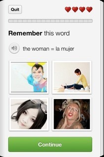 Duolingo iOS Word