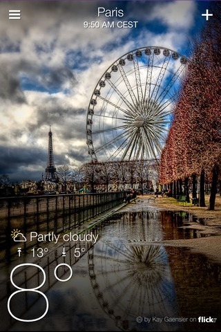 Yahoo! Wetter iOS Home Yahoo! Wetter iOS Home
