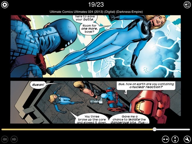 YACReader iOS View YACReader iOS View