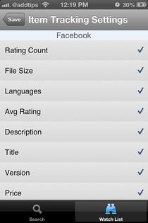 IOS-Tracking für Apps Notifier IOS-Tracking für Apps Notifier
