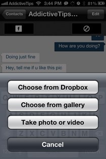 ProxToMe iOS-Optionen ProxToMe iOS-Optionen