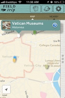 Exkursion iOS Karte Exkursion iOS Karte