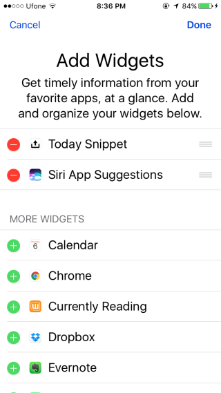 iOS-10-Widgets