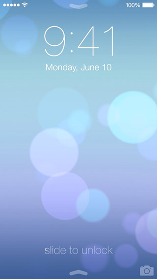 iOS 7 Lockscreen