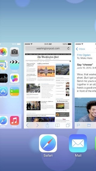 IOS-Multitasking-Karten IOS-Multitasking-Karten