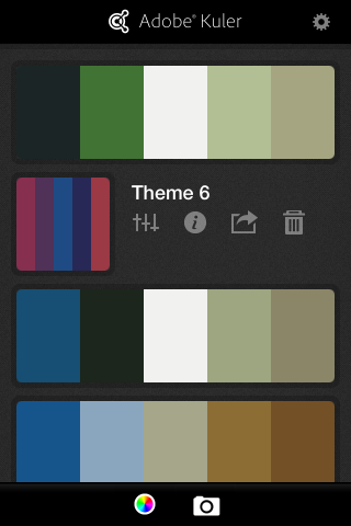 Adobe Kuler -teemat