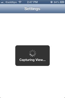 Capture View iOS Capturin