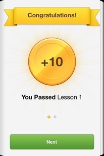 Duolingo iOS Reward