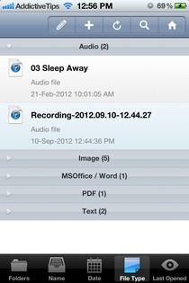 FileApp Pro iOSソート FileApp Pro iOSソート