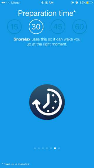 snorelax الإعدادية الوقت