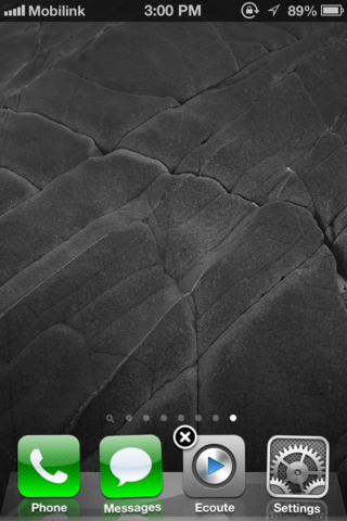 Hinzufügen von leeren (fast) transparenten Symbolen zum iOS-Startbildschirm ohne Jailbreak Hinzufügen von leeren (fast) transparenten Symbolen zum iOS-Startbildschirm ohne Jailbreak