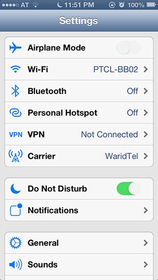 „iOS-7-theme-Settings-app-UI“