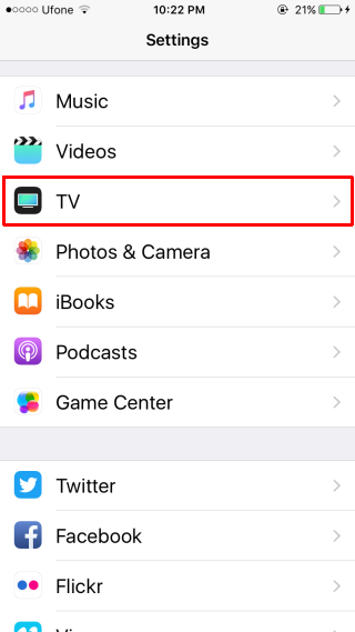 ios-10-tv-app-ayarları