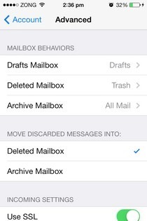 iOS 7 kasserede indstillinger iOS 7 kasserede indstillinger