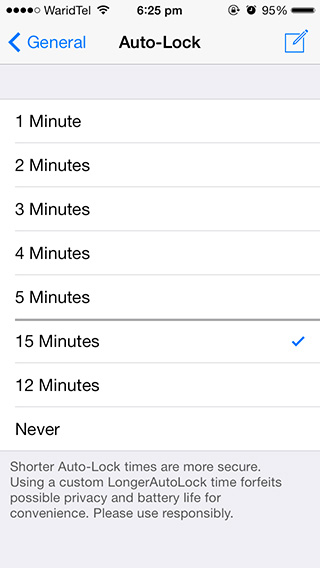 Custom-auto-lock-duration-in-iOS