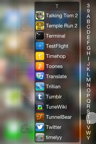 Liste iOS InstaLauncher