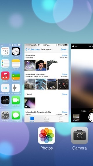 App Switcher iOS 7 App Switcher iOS 7