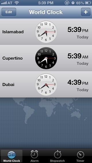 Uhr iOS 6 Uhr iOS 6