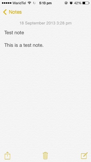 Hinweise iOS 7 Hinweise iOS 7