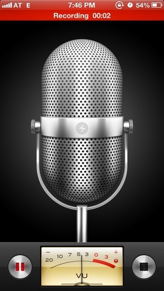 Sprachnotiz iOS 6 Sprachnotiz iOS 6