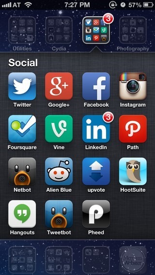 Ordner iOS 6 Ordner iOS 6