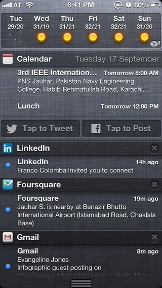 iOS 6 NC iOS 6 NC