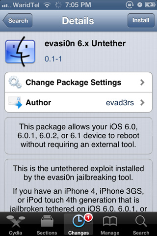 evasi0n-6.x-Untether-Cydia