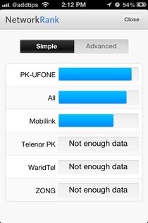 OpenSignal iOS القوة الخلوية