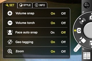 ProCam iOS कंट्रोल करता है ProCam iOS कंट्रोल करता है