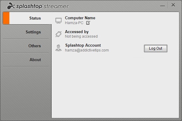 Streamer Splashtop®