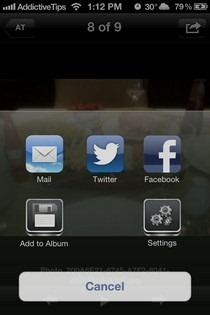 Sdílení fotografií AirFoto iOS Sdílení fotografií AirFoto iOS