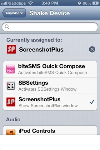 ScreenshotPlus iOS Activator