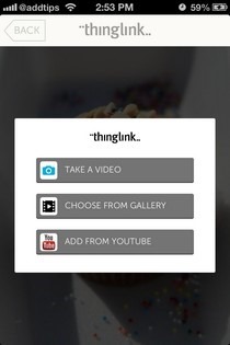 ThingLink แหล่งวิดีโอ iOS